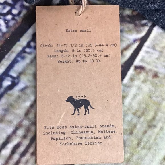 Levi's Strauss Co. Limited Edition Stonewash Blue Pocket Body Suit Pet Pajamas - Picture 10 of 10